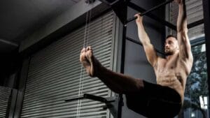 Hanging Leg Raise Station