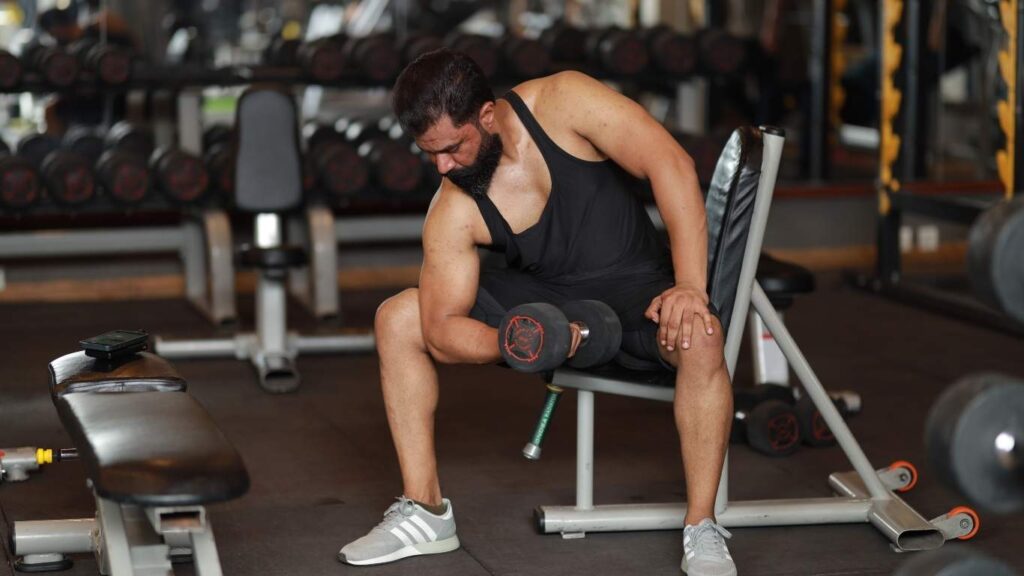 Full Biceps Workout at Gym